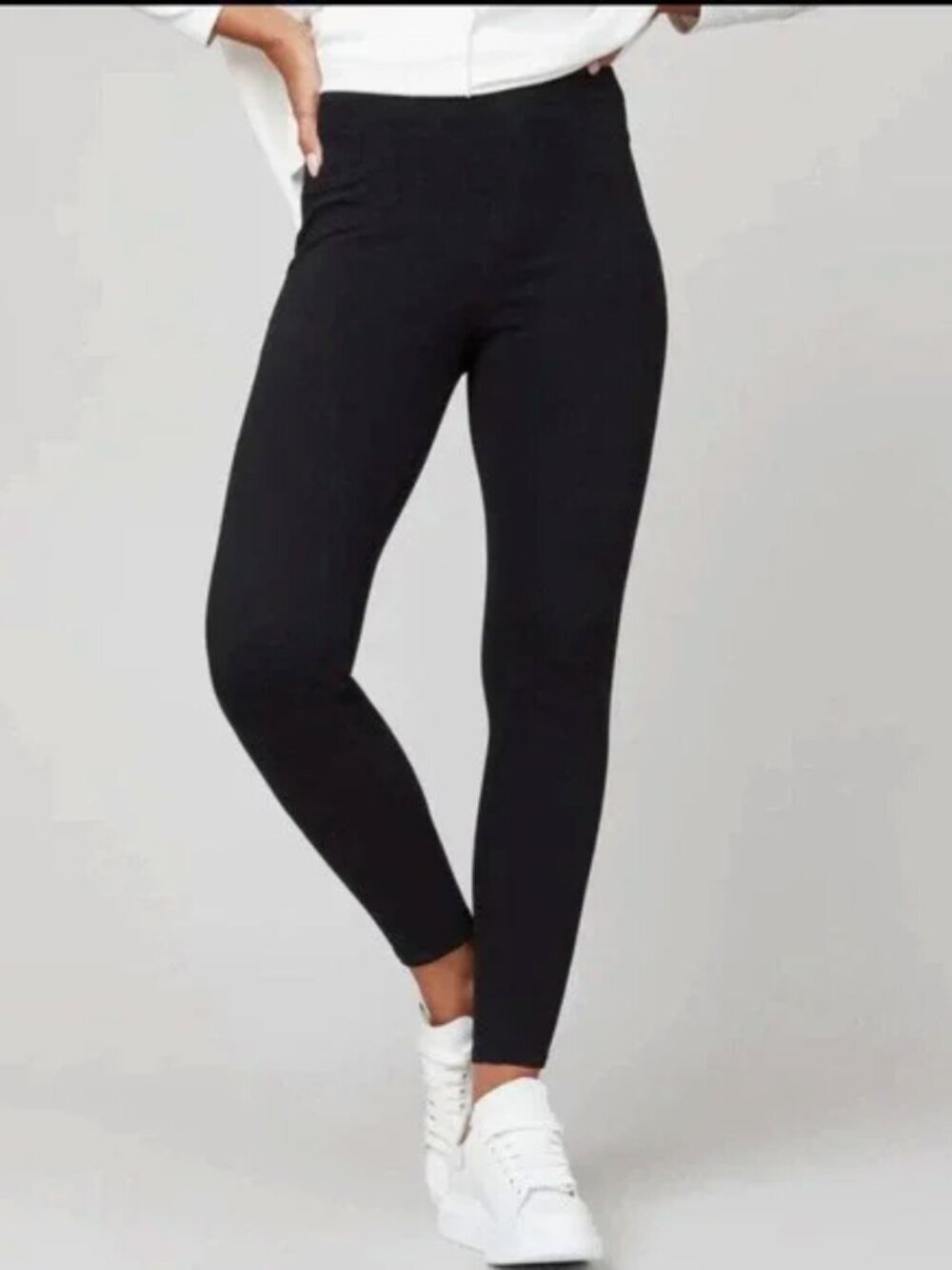 SPANX Jean-ish Ankle Leggings Black Medium